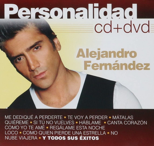 Alejandro Fernández - Personalidad Cd+dvd Música Nuevo