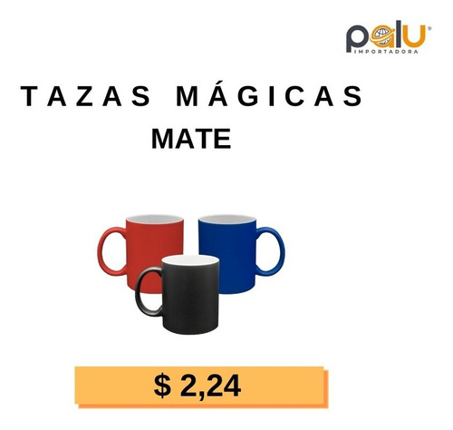 Taza Mágica Mate Para Sublimar
