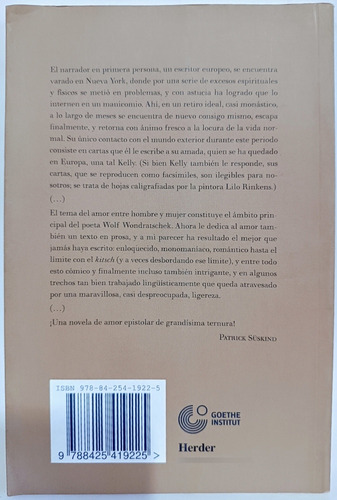 Cartas De Kelly Wolf Wondratschek