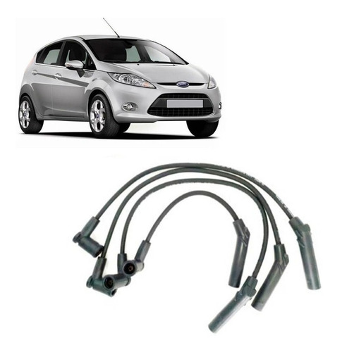 Juego Cables Bujias Para Ford Fiesta 1.6 2004 2010 