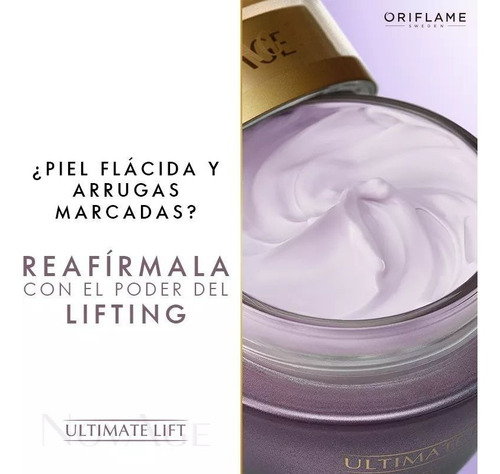 Imagen 3 de 3 de Crema Antiedad Día Reafirmante Lifting Ultimate Lift 50 Ml