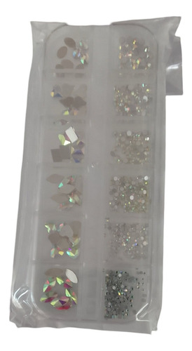 Kit De Cristales Decoración De Uñas Tornasol