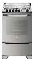 Comprar Cocina Electrolux 56GXQ glp color acero inoxidable con puerta con visor 220V