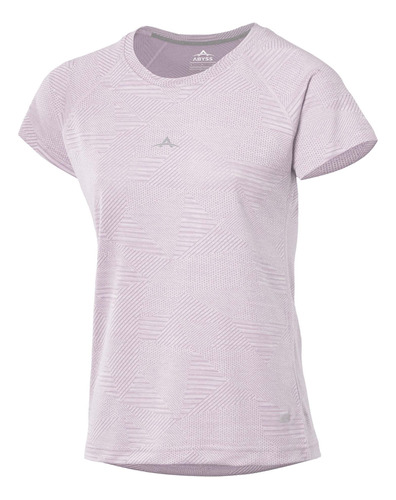 Remera Tenis Abyss Microfibra Jacquard Mujer