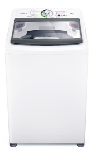 Máquina de lavar automática Consul CWH14A branca 14kg 127 V