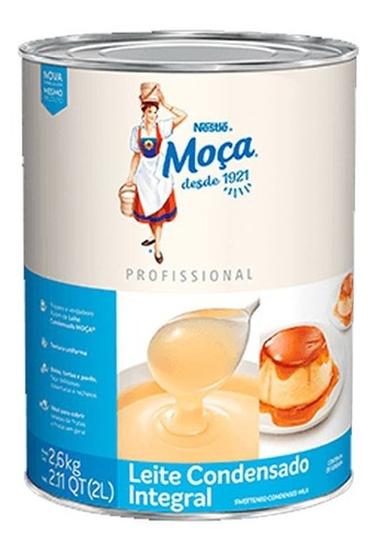 Leite Condensado Moça Latão 2,6kg - Nestle