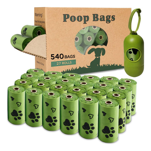 Yingdelai Bolsa De Caca De Perro Biodegradable - 540 Bolsas 