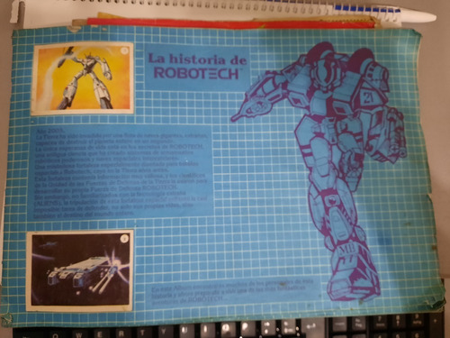 Álbum Casi Completo Figuritas Robotech Año 1985 Macross