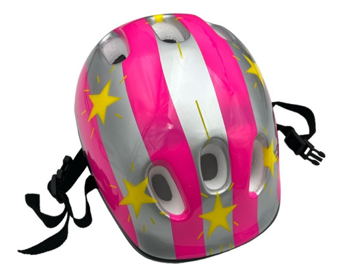 Casco Proteccion Sujecion Regulable Niños Patinaje Bicicleta