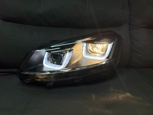 Farol De Led 2u Volks Gol Saveiro Voyage G6 G7 Black Friday