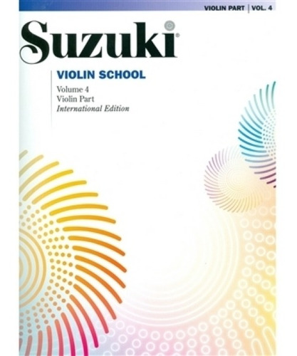 Suzuki Violin School - Violin Part - Volume 4 (book Only)