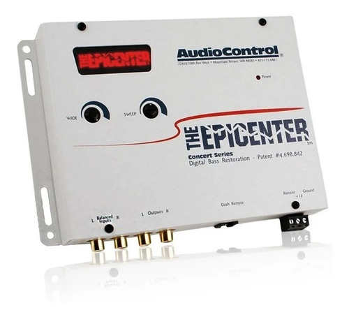 Epicentro Restaurador De Bajo Audiocontrol The Epicenter Ori