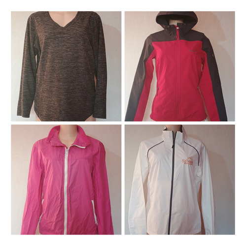 Lote De Ropa Deportiva De Mujer 15 Pzas Talla M Multicolor (Usado)