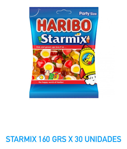 Gomitas Haribo 160 Grs X 10 Unidades Solo Envio