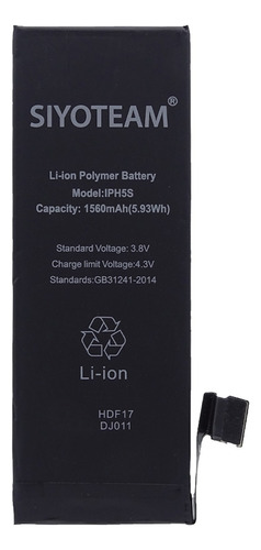 Bateria Para iPhone 5s 5c + Pegamento Elastico Siyoteam