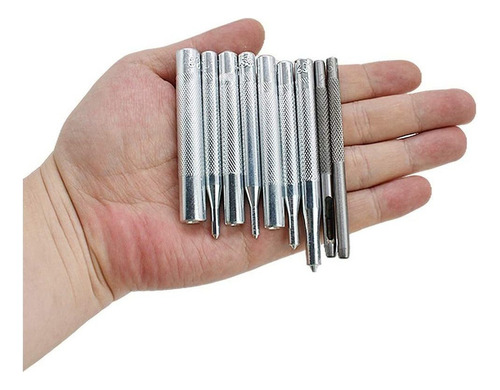 Kit De Perforaciones De Cuero Colocador De Remaches De Cuero