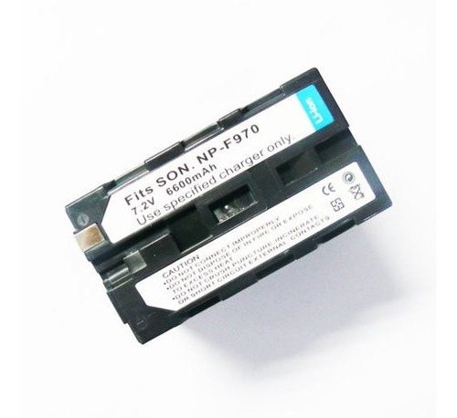 Imagen 1 de 1 de Np-f970 6600mah Batería De Repuesto Para Sony Ccd-trv62 Trv6