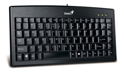 Teclado Genius Luxemate 100 Black Usb Garantia Oficial 