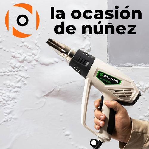 Imagen 4 de 7 de Pistola De Calor Salkor Profesional 2 Velocidades Maletin