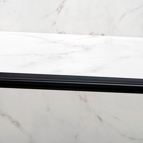 Nariz Escalon Atrim Protector Pvc Negro Borde Piso 10x18 918