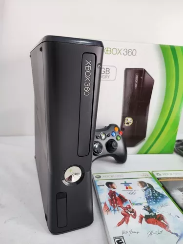 Console Xbox 360 Slim-E 4GB - Desbloqueado - Semi Novo, Game Center World