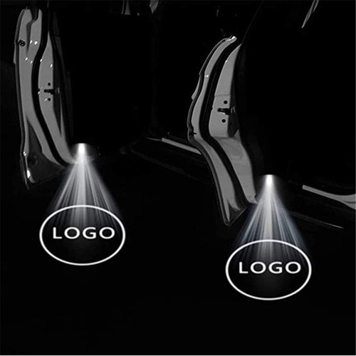 Car Cortesía Luz Led Proyecta Logo De Tu Auto Al Abrir La