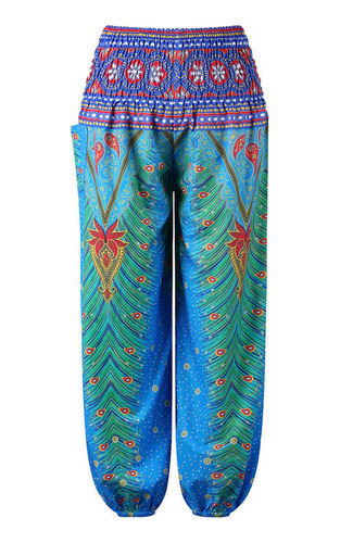 Pantalones Bohemios Para Mujer, Estilo Hippie