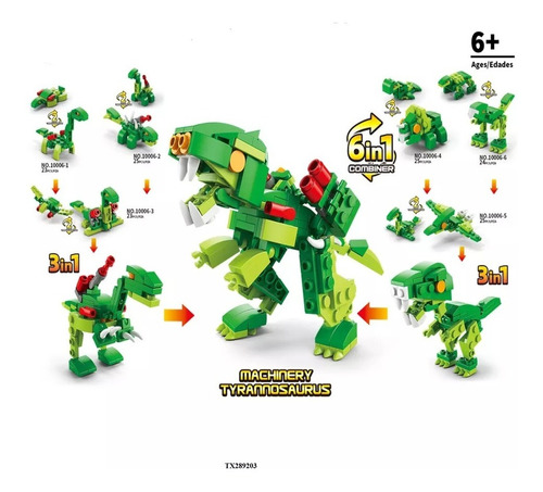 Blocks Lego Dinosaurio World