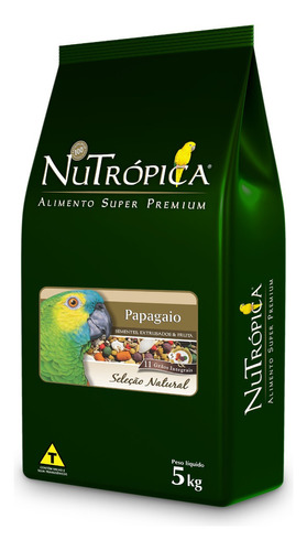Nutrópica Seleção Natural Papagaio 5kg