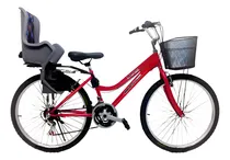 Comprar Bicicleta Con Silla Porta Bebe 18v Componentes Taiwan Ligera