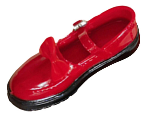 Zapatos De 4cm De Largo Con Lazo Para Muñeca Femenina De