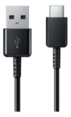 Cargador Samsung 15w + Cable Tipo C Negro