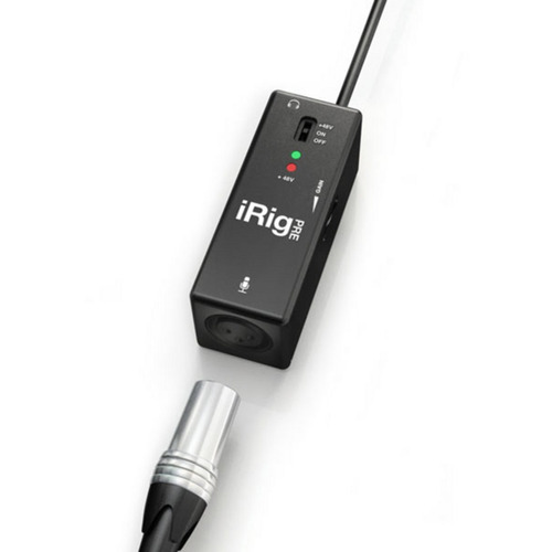 Irig Pre Interface Para Ios Y Android Con Entrada Xlr