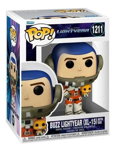 Funko Pop! Disney Pixar Buzz Lightyear Con Sox 1211 