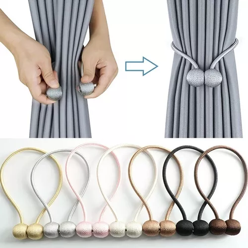 Abrazaderas magnéticas: el hack que resuelve muchos problemas con las  cortinas y los armarios en casa