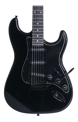 Tagima Tg-500 Guitarra Eléctrica Stratocaster Tilo Negra