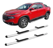 Comprar Estribos Limitados Cromados Fiat Toro + Soportes Y Envio  