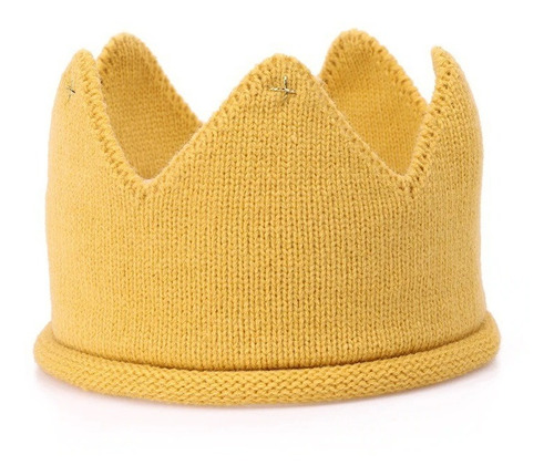 Corona De Lana Para Niños Y Niñas Gorro Cintillo Bebé