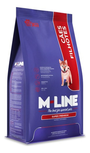 M Line Super Premium Perros Cachorro 10kg + Obsequio