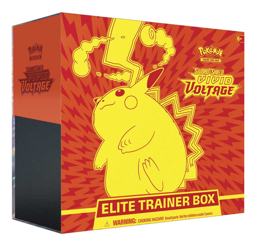 Tarjetas Pokémon Sword Shield 4 Vivid Voltage Elite Pikachu