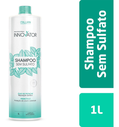 Shampoo Itallian Hairtech Sem Sulfato Innovator  1l