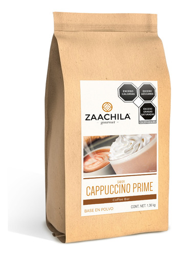 Base Para Frappe, Frappe Mix Zaachila Sabor Cappuccino Prime