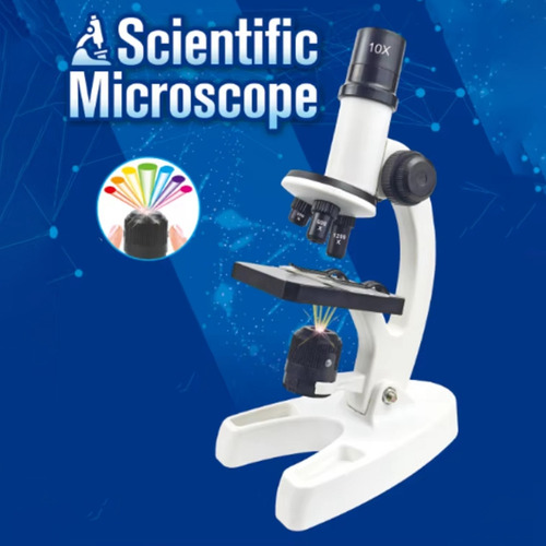 Microscopio De Simulación Toy 1200 X Science Education Child