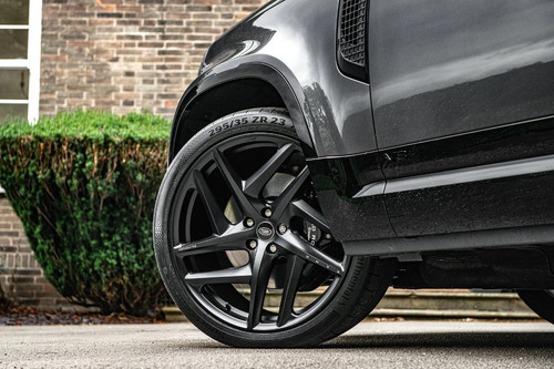 Rodas 22 Range Rover Sport Svr 5x120 Defender Discovery 5 Cor Preto Acetinado