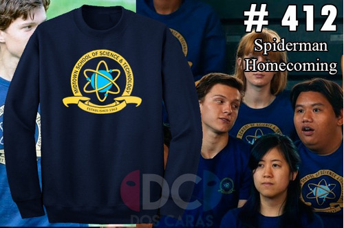 Imagen 5 de 6 de Buzo Hoodies Spiderman Homecoming Peter Paker Marvel