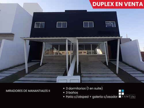 3 Dorm // Duplex / Urb Miradores De Manantiales // 3 Bñs