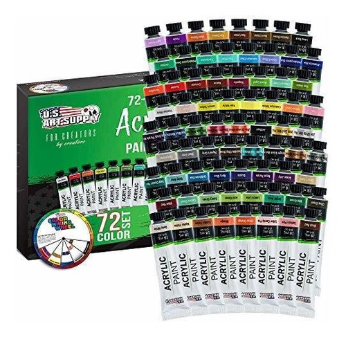 Us Art Supply Professional Juego De Pintura Acrílica D...