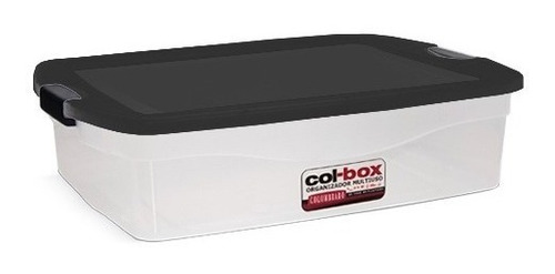 Caja Plástica Mega Col Box 25 Lts Ideal Bajo Cama Colombraro