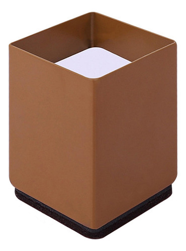 Elevador De Silla Para Muebles Cuadrado 6x10cm Marrón
