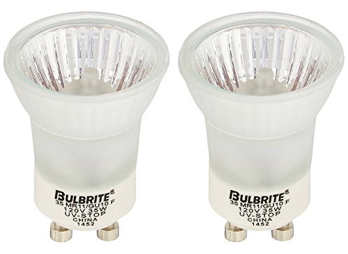 Bulbrite Halgeno 35 W 120 V Mr11 Gu10, Esmerilado, Pack D